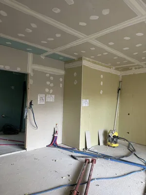 placo et faux plafond dans une villa a sanary