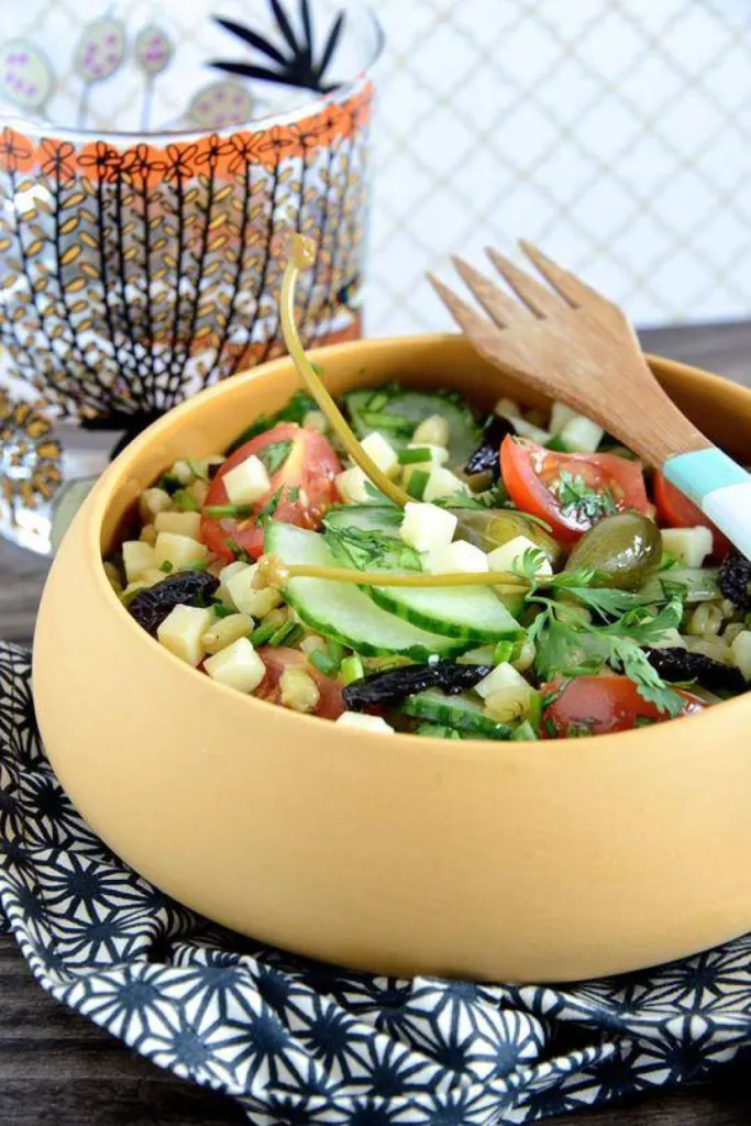 Salade de l'été au Gruyère de France IGP Bio 