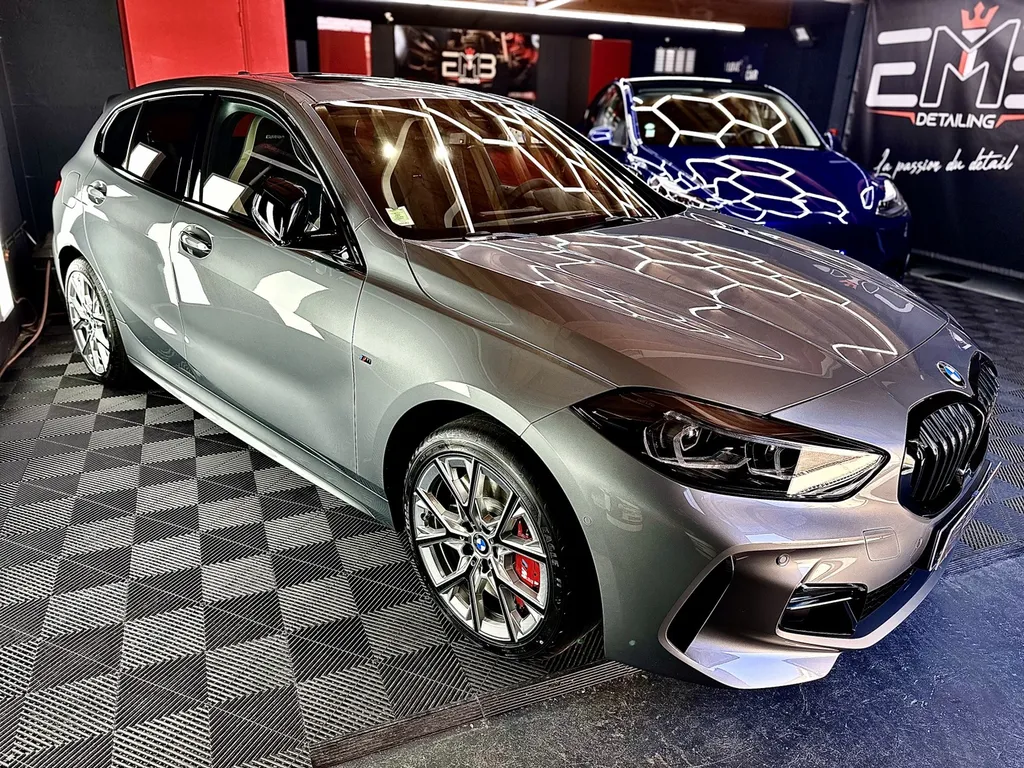 DETAILING PPF voiture traitement céramique Lyon carrosserie BMW Serie 1 