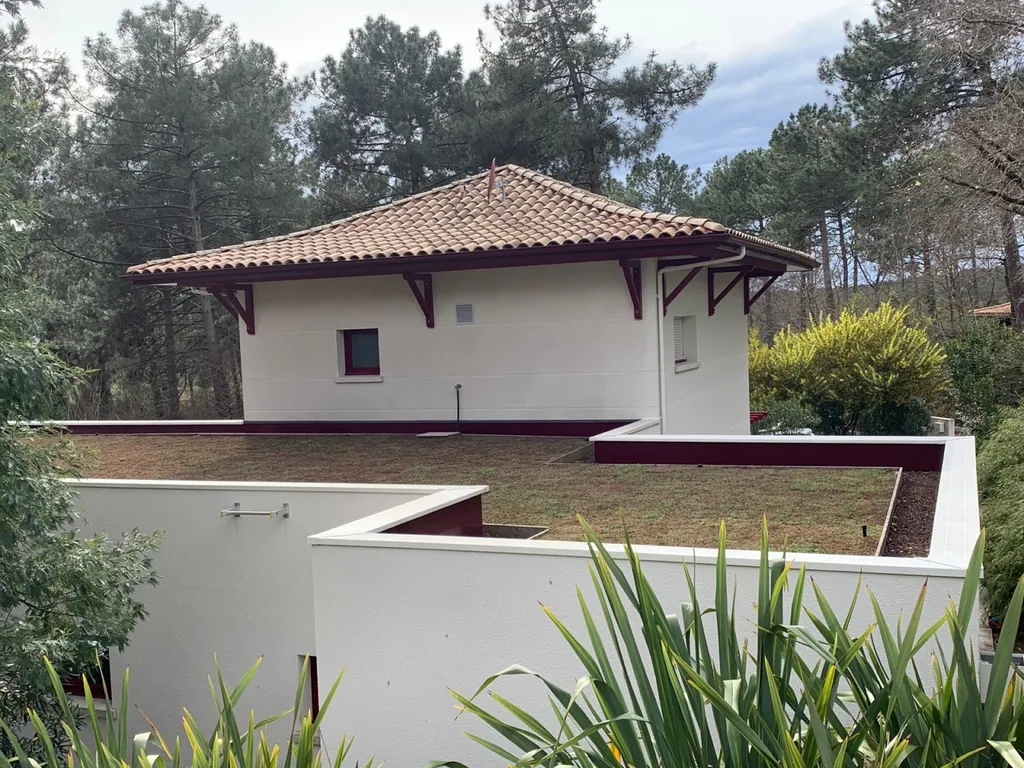 Toiture végétalisée par un professionnel à Biscarrosse