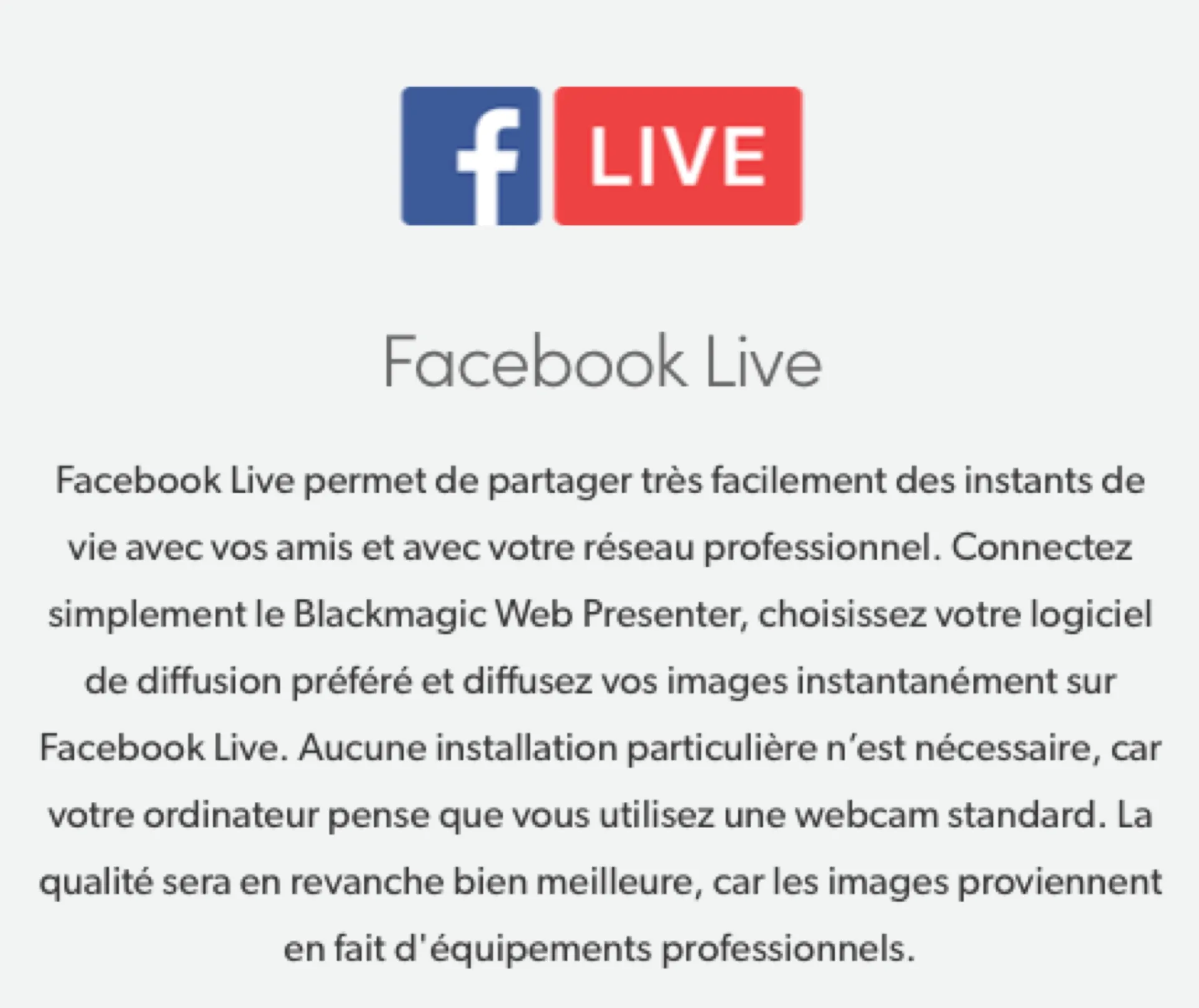 location black magic web presenter à orange dans le vaucluse