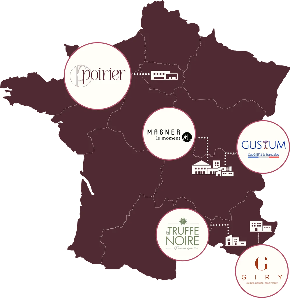 Carte - Laboratoires de production TOSEVENTS