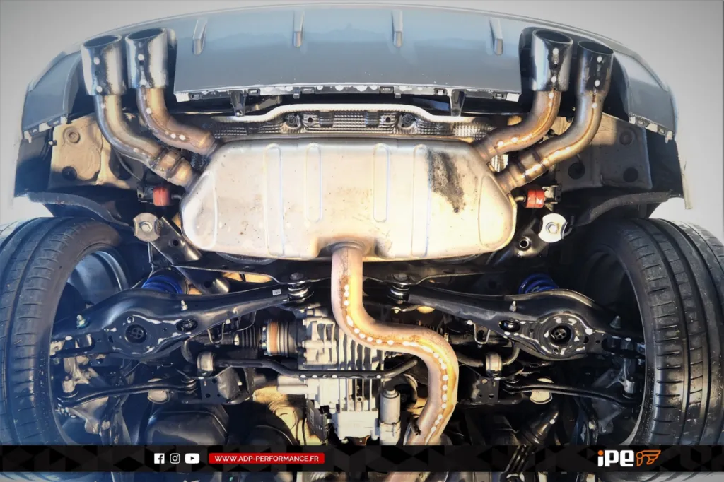 Ligne d'échappement (cat-back) iPE Innotech Avignon - Audi S3 8V - ADP Performance