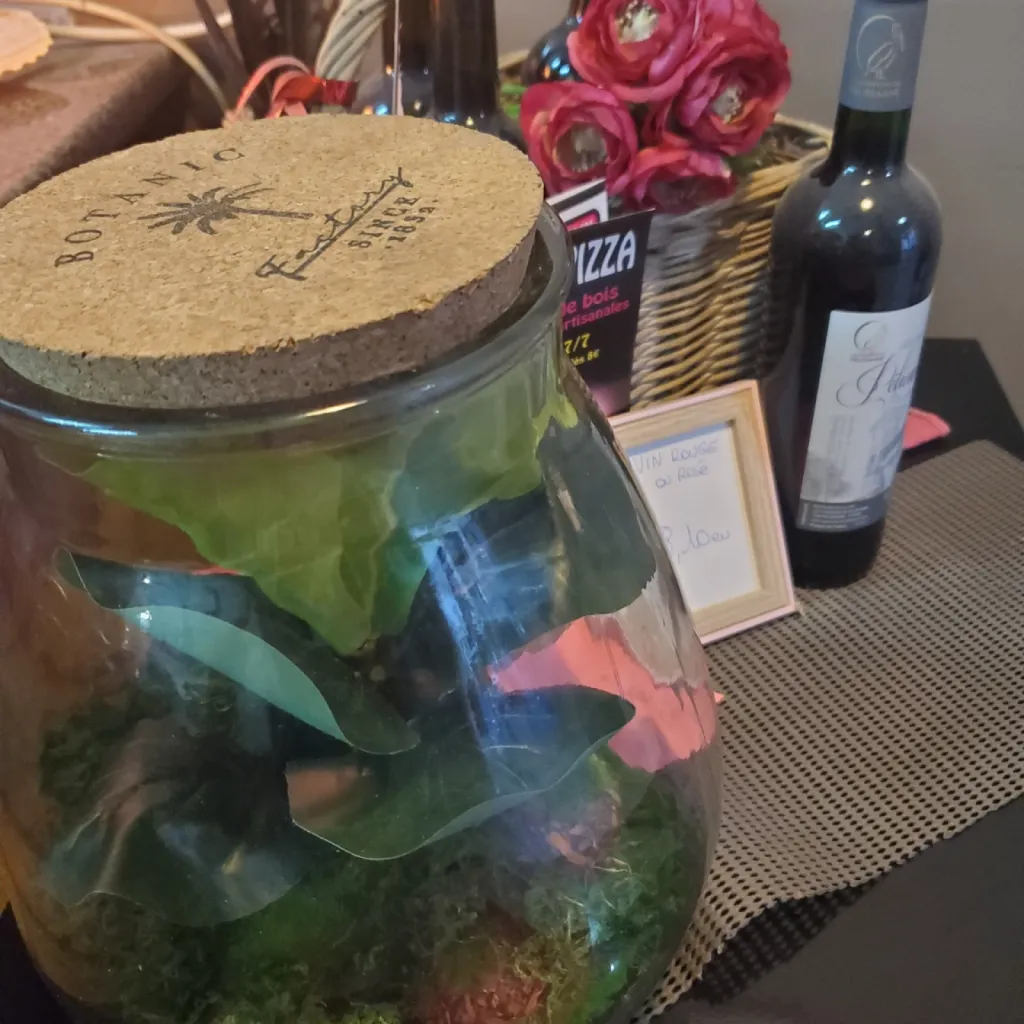 vin rouge en livraison  salon