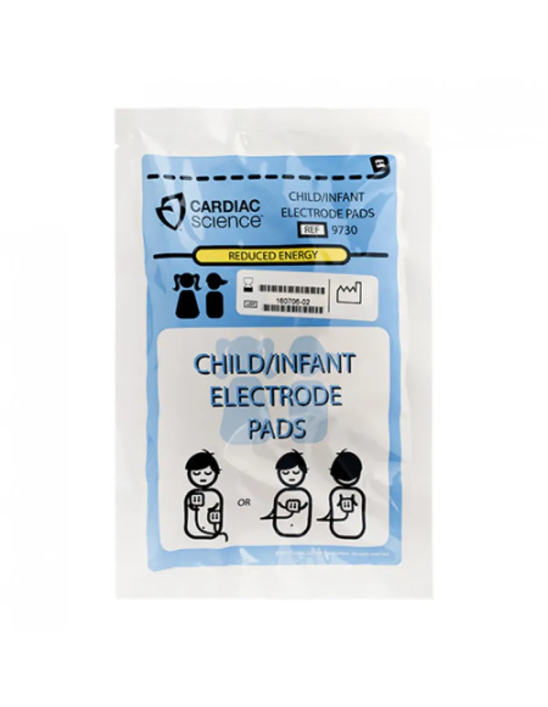 Électrodes pédiatriques Powerheart G3 Cardiac Science en Ile-de-France 