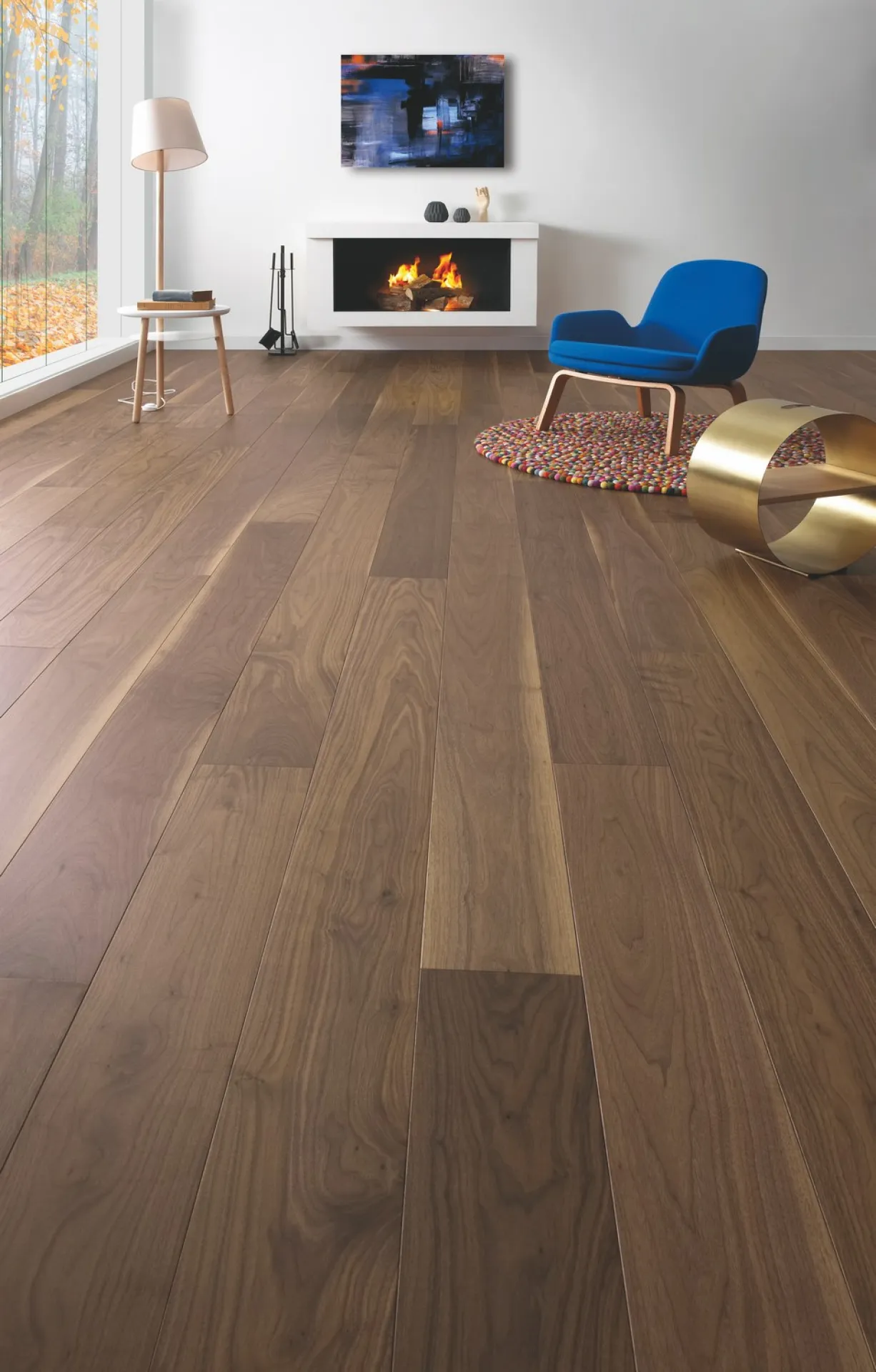 parquet en noyer