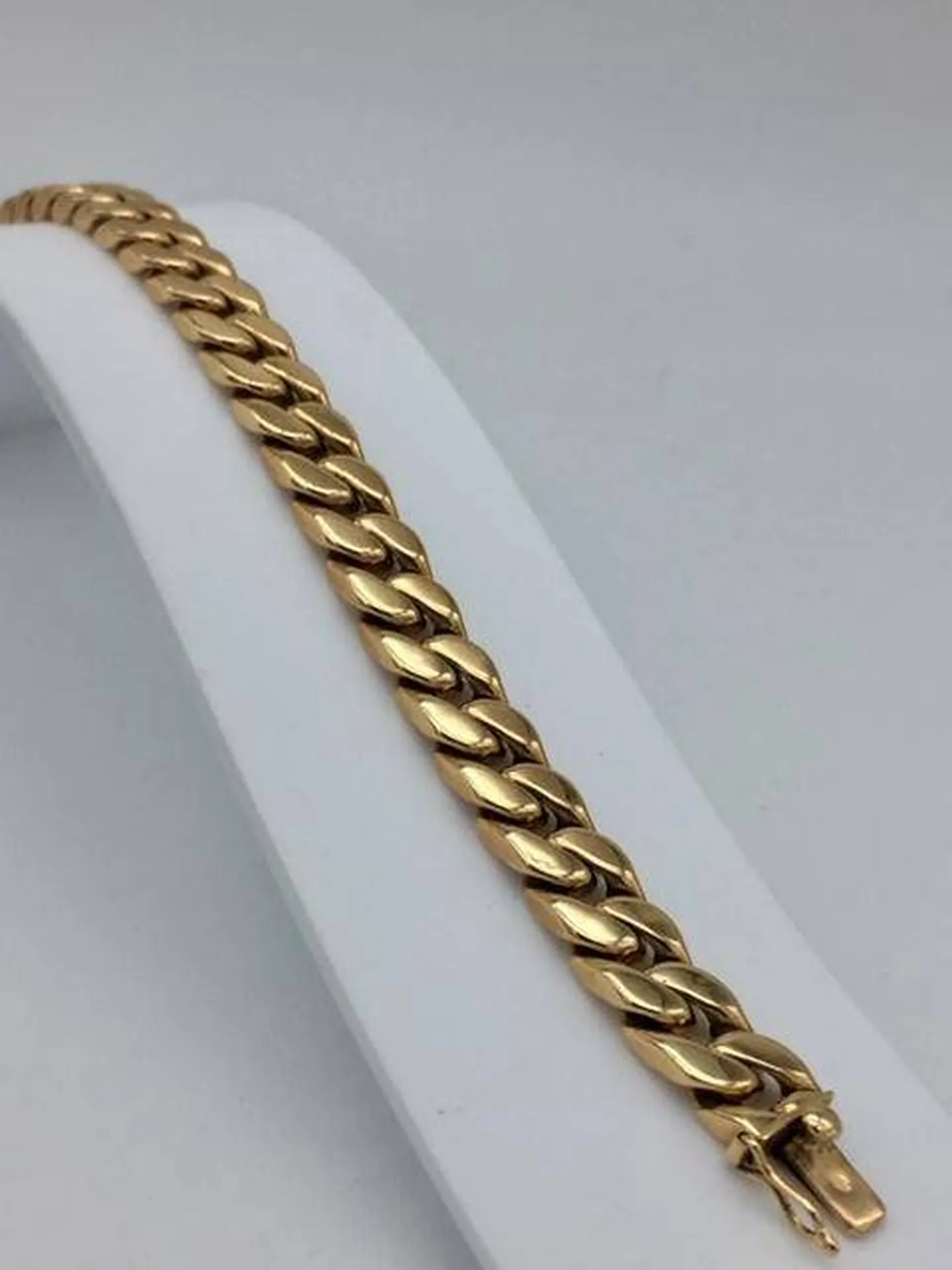 Bracelet maille américaine or 750/1000ème occasion Or Ligne Mios Bassin d'Arcachon