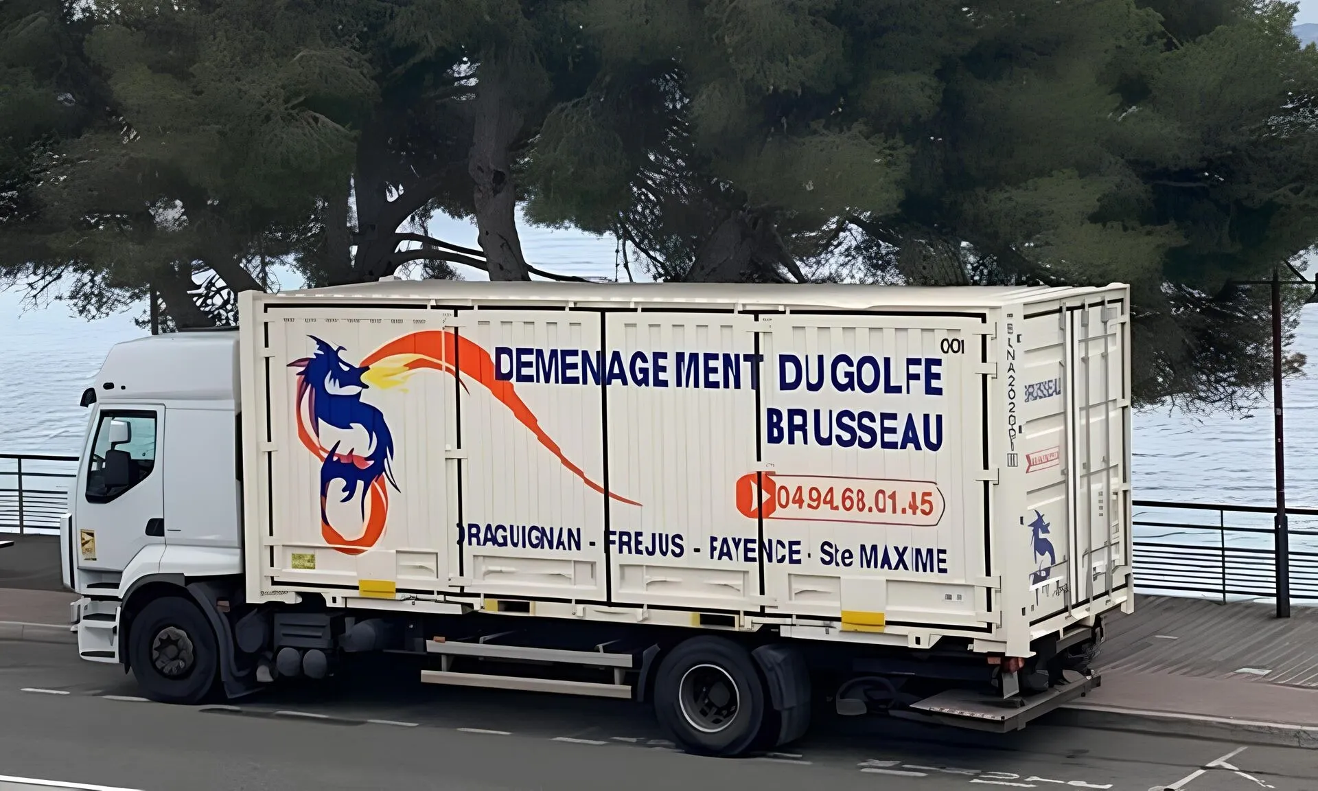 camion de déménagement