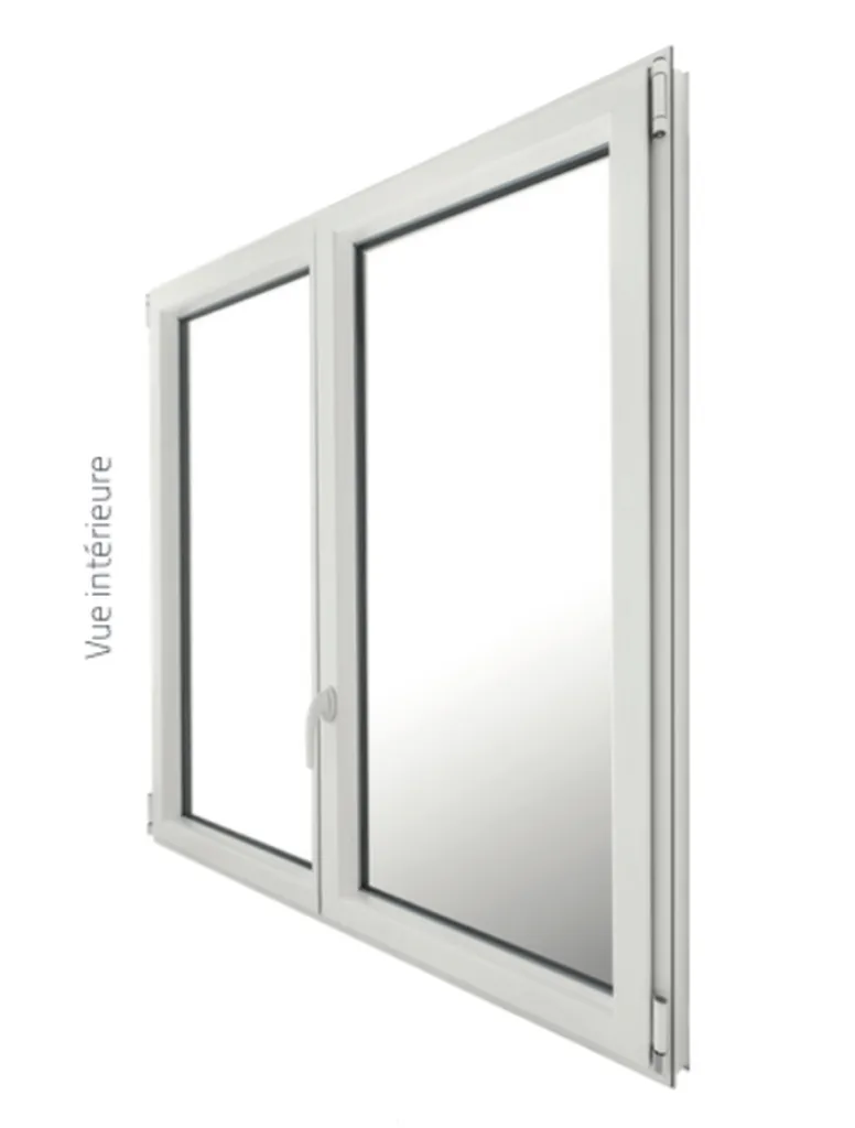 Fenêtre ALU SCHÜCO vue intérieure MARIGNANE