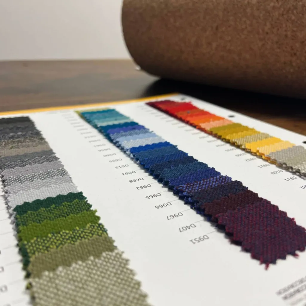 nuanciers échantillons produits acoustiques