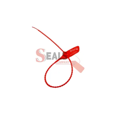 Scellé de sécurité réglable LONGBASICSEALS 460 mm à crantage sécurisé – insert plastique, ISO PAS 17712