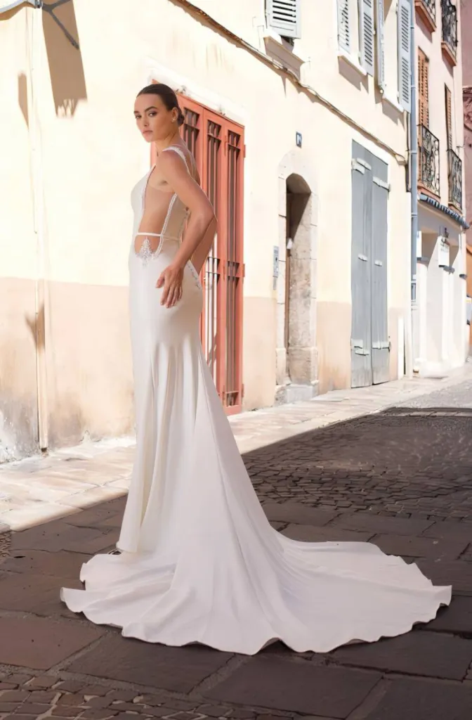 robe de mariée sirène Bel22504 à Marseille