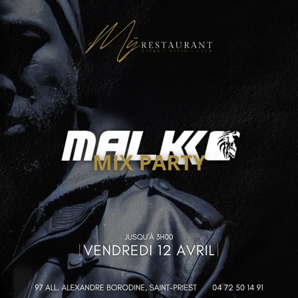 Malkko Mix Party - 12 avril