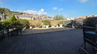 Appartement 108m² duplex avec grande terrasse quartier hôpital Dieppe 76
