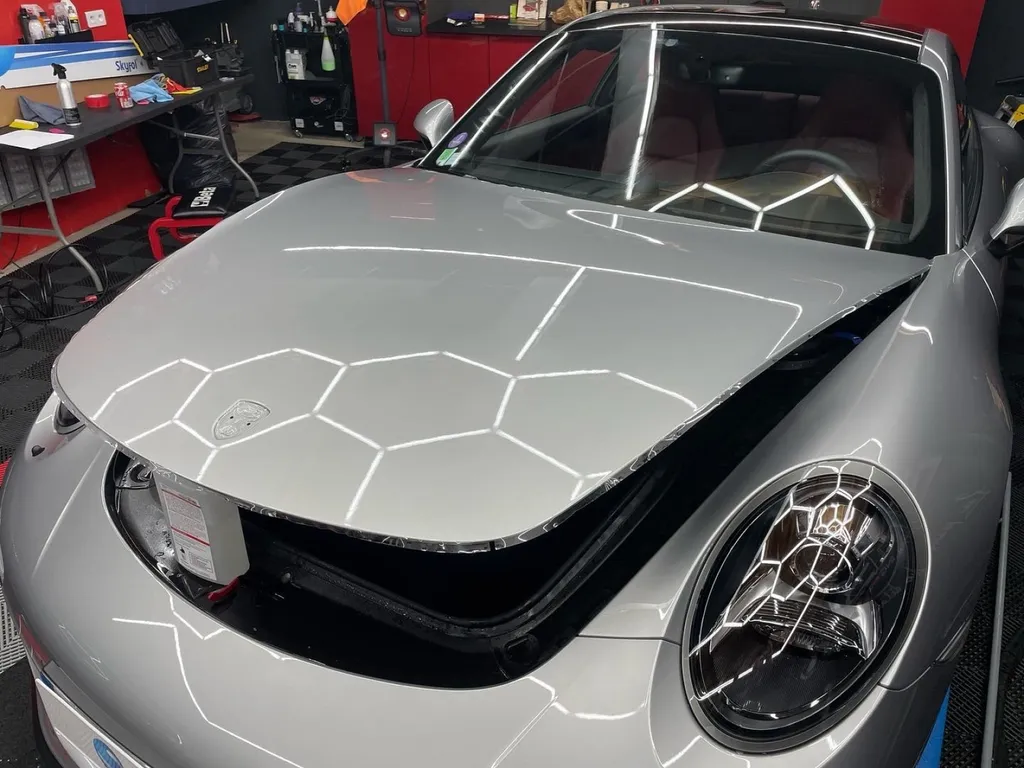 Protection carrosserie Lyon PPF traitement céramique Porsche 991 GTS