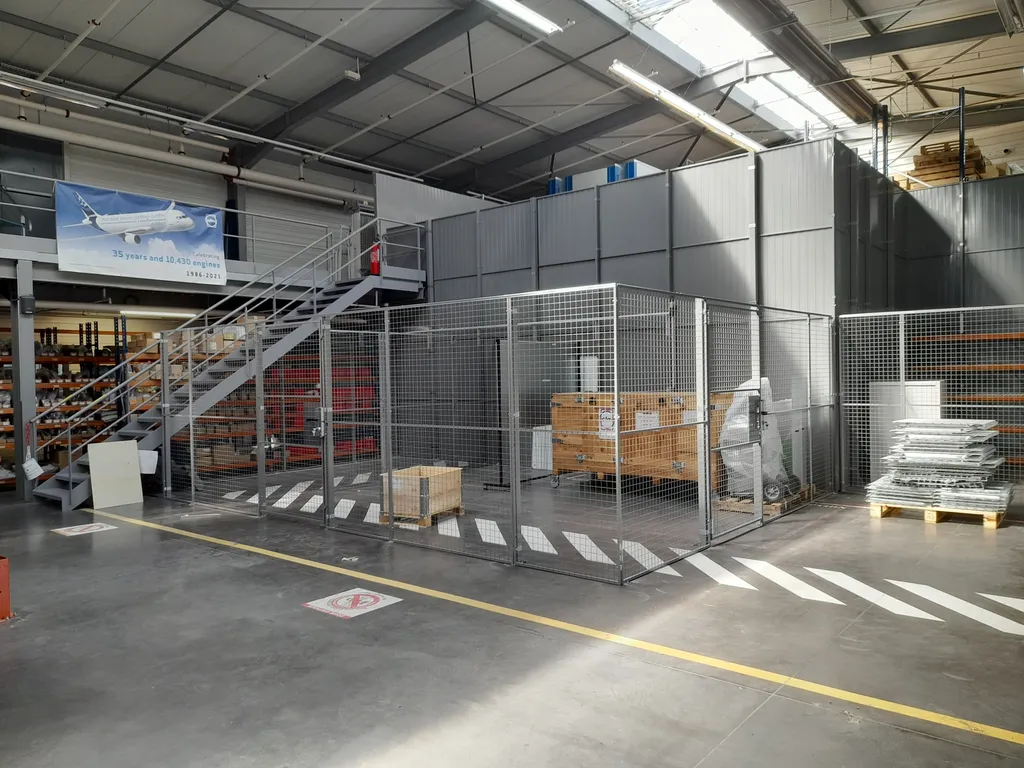 Box grillagé Sisam