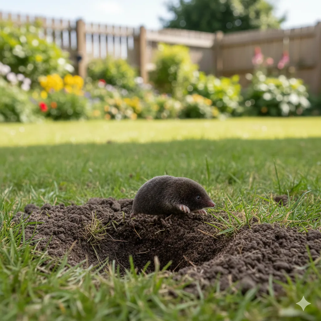 Quelle est la meilleure méthode naturelle pour enlever les taupes dans un terrain en Rhône-Alpes ?