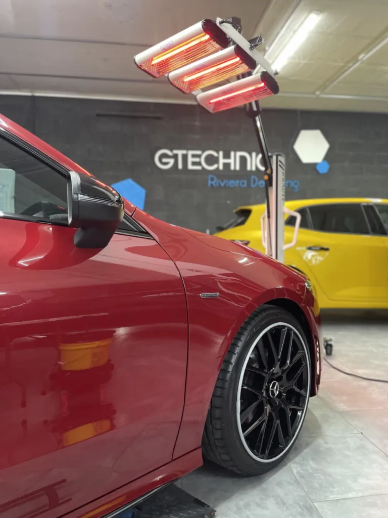Polish et lustrage Mercedes CLA à Nice Côte d’Azur