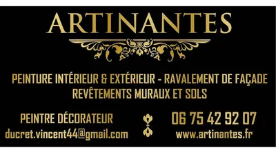 Entreprise pour travaux de peinture intérieurs et exétrieurs Nantes Artinantes