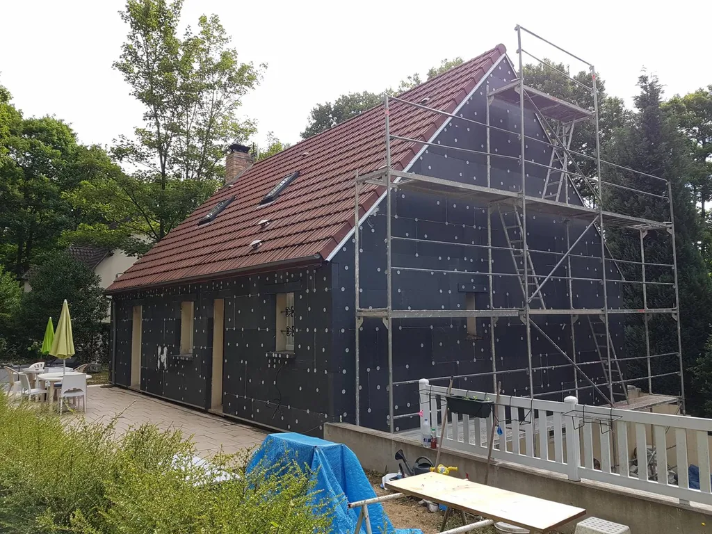 Isolation complète de maison individuelle par l'extérieur, 27630 Le Bois d'Ecos