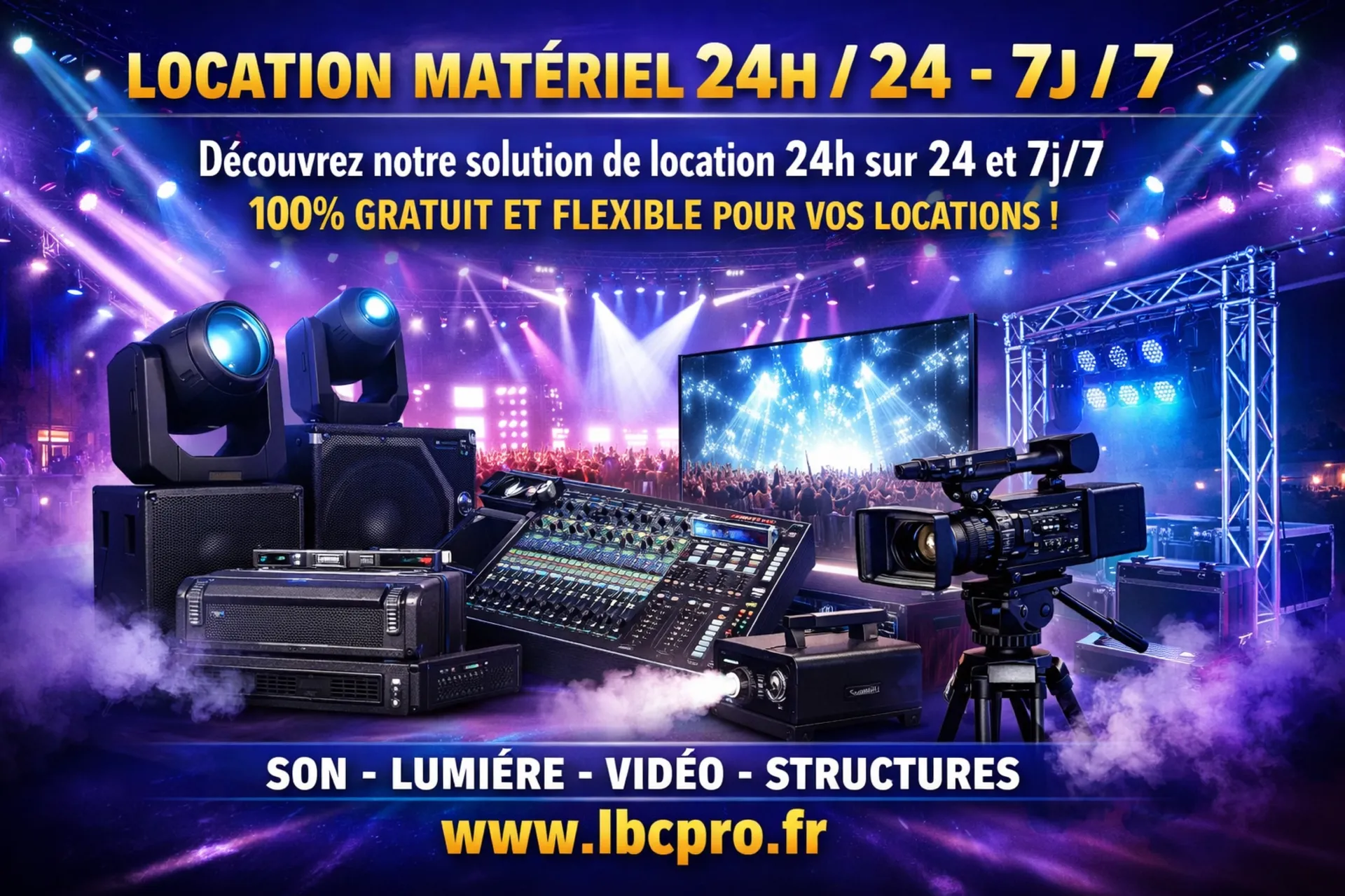 lbc pro events solutions techniques pour événements a sainte maxime dans le var