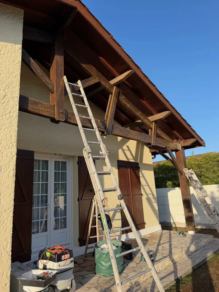 Peinture bois Martignas