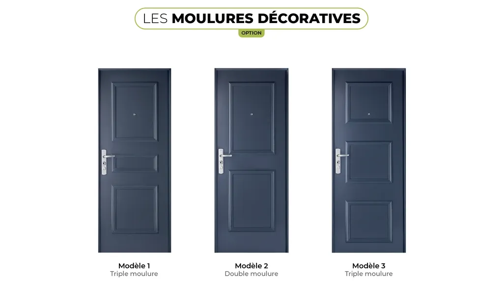 Porte blindée d'appartement Point Fort Fichet Foxeo+ HiS en Corse-du-Sud : sécurité A2P BP2, résistance feu 30 minutes et isolation phonique 45 dB pour votre logement