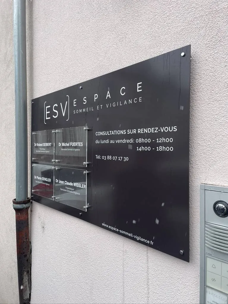 plaques professionnelles pour médecin