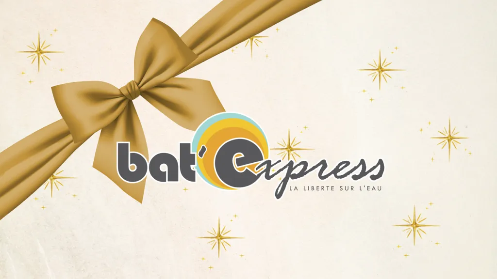 Pour Noël - Carte cadeau pour offrir une croisière sur le bassin d'Arcachon