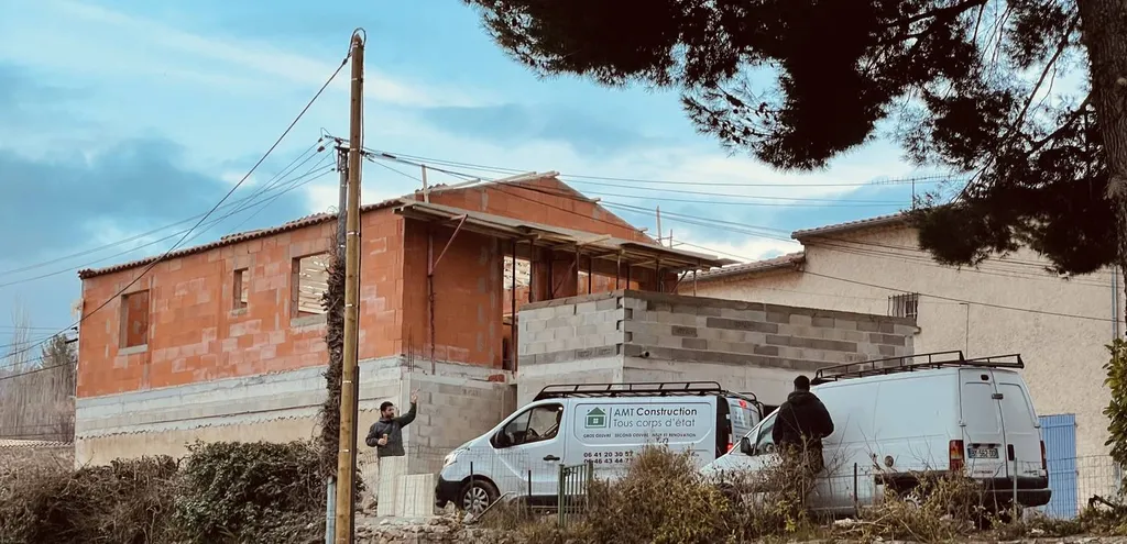 entreprise de maçonnerie pour surélévation à Vitrolles
