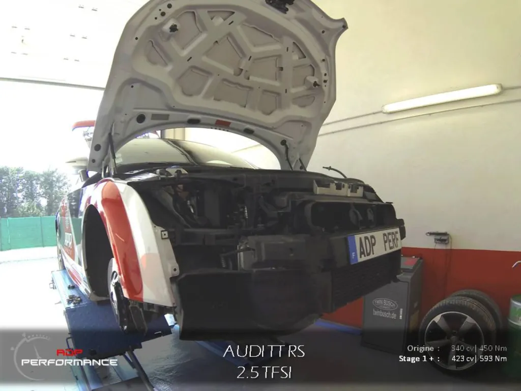 Reprogrammation moteur Audi TT Rs