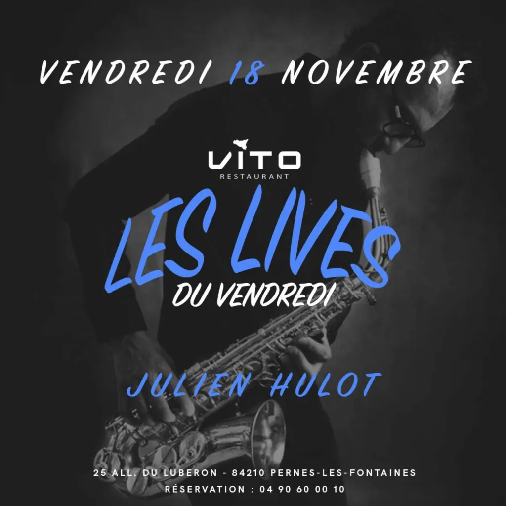 soirée concert tous les vendredis soirs