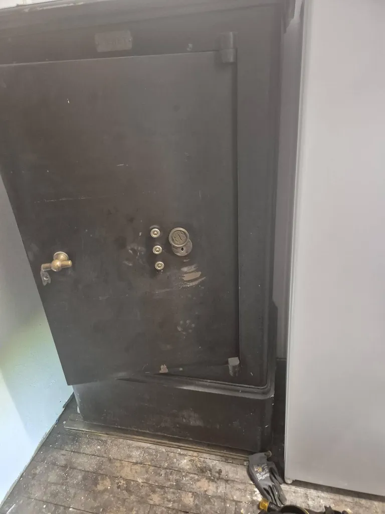 depannage réalisé à Namur sur un coffre-fort fichet bloqué