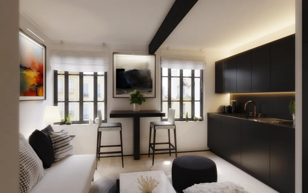 appartement T1 à la Croix Rousse