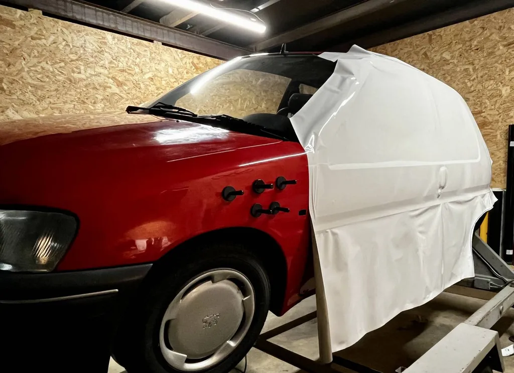 peugeot 106 covering banc brillant 