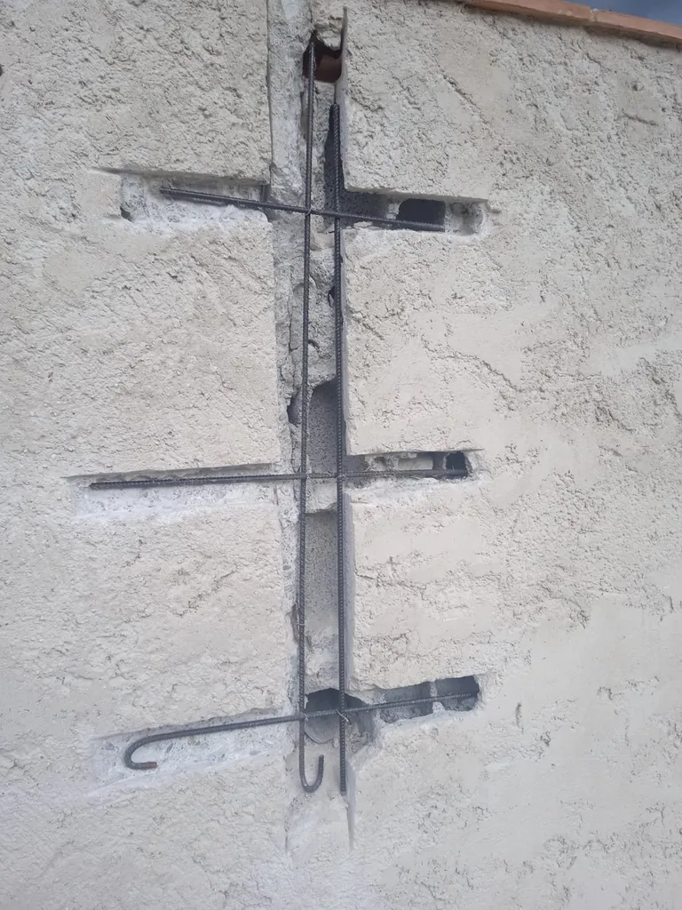 Rénovation: remplacement de linteaux à Saint Cannat