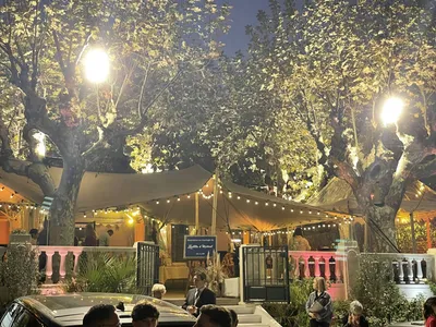 Réalisation d'une tente nomade pour un mariage à La Seyne-sur-Mer près de Toulon