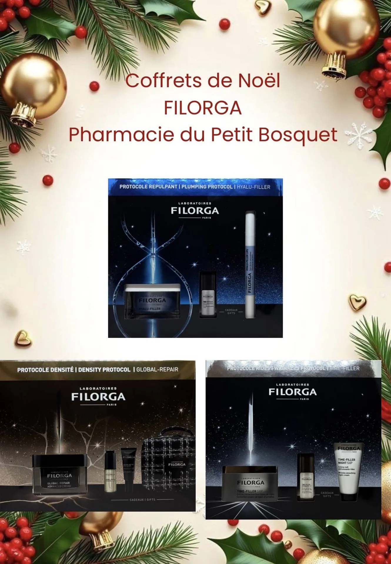 COFFRETS FILORGA PHARMACIE MARSEILLE 13012