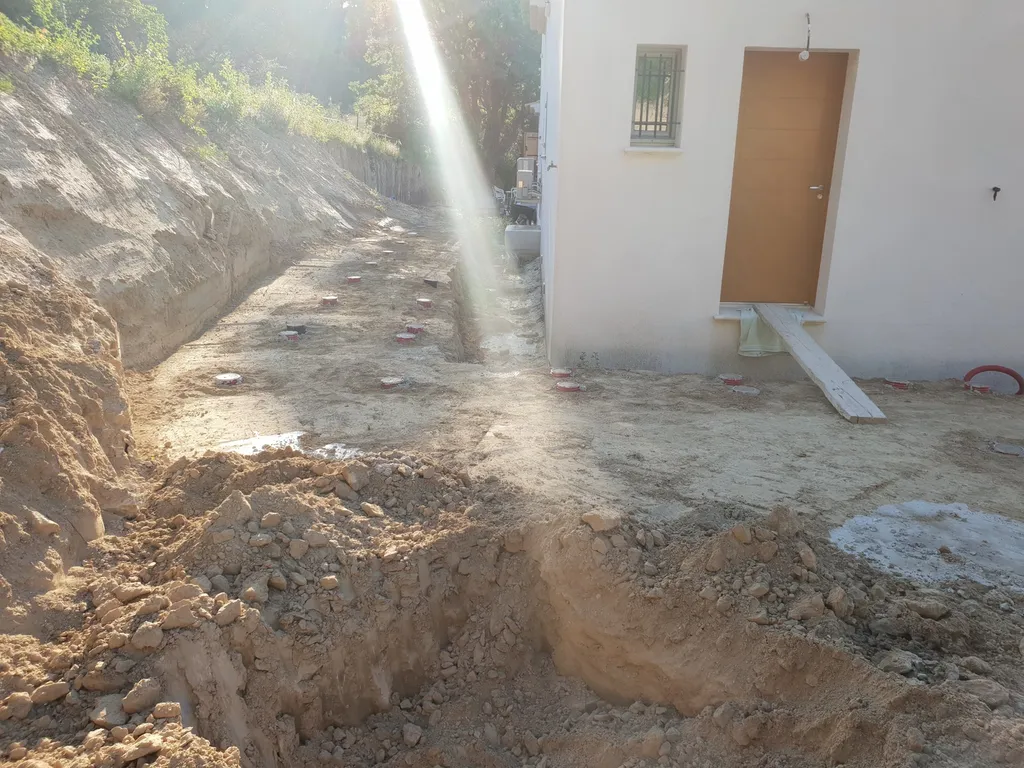 Terrasse en bois exotique Garapa à Aix en provence