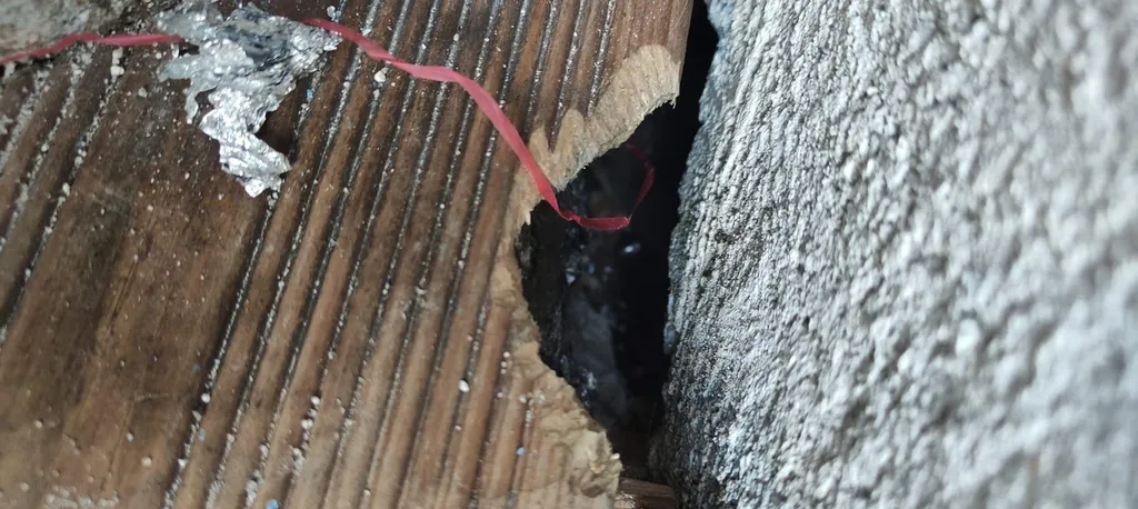 Problème de rat sous une terrasse en bois chez un client particulier à Eguilles dans les Bouches-du-Rhône (13)