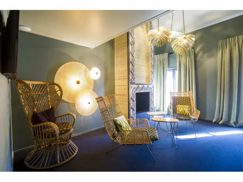 photographe d'architecture intérieure Mihotel La Tour Rose suite Volatili salon