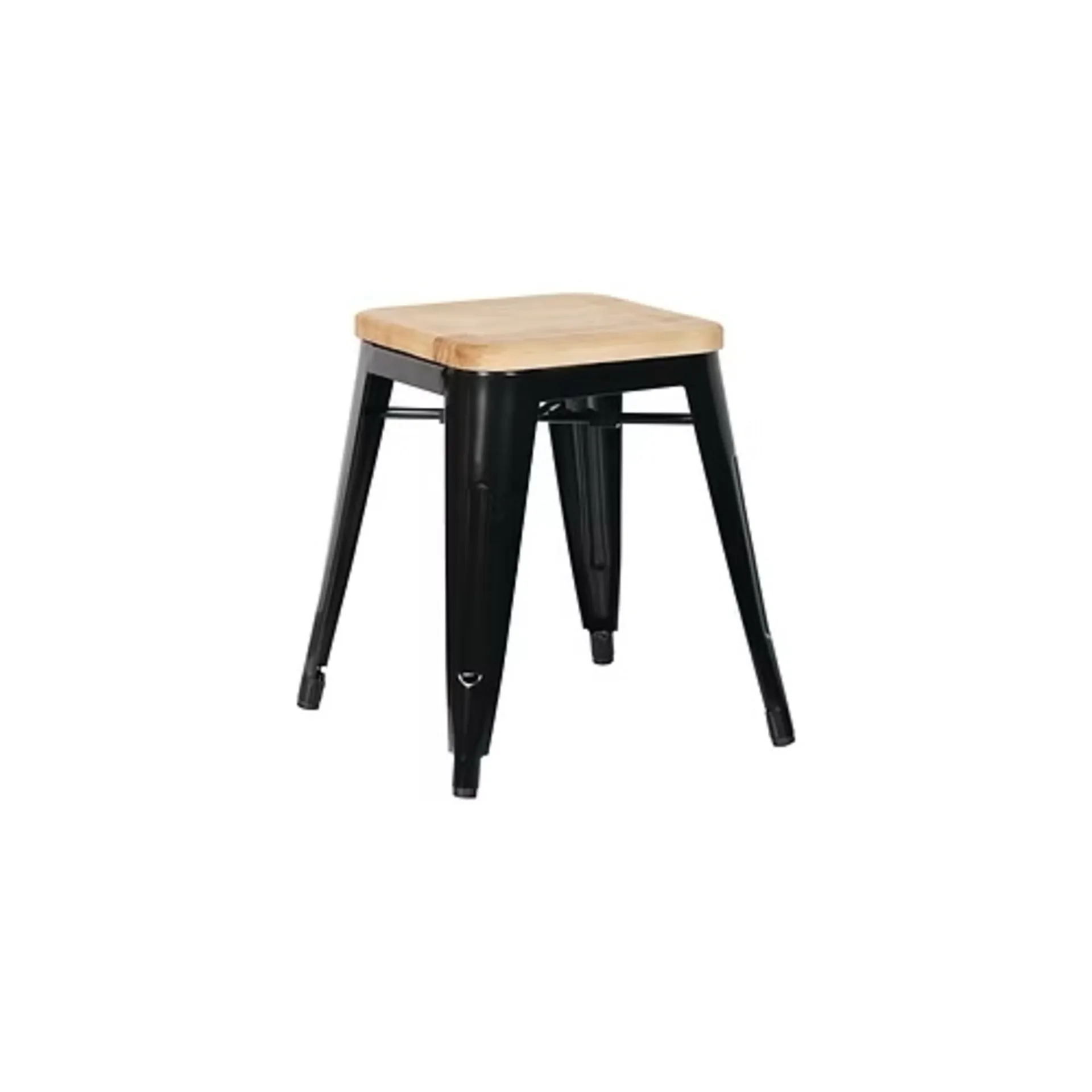 TABOURET METAL ET BOIS