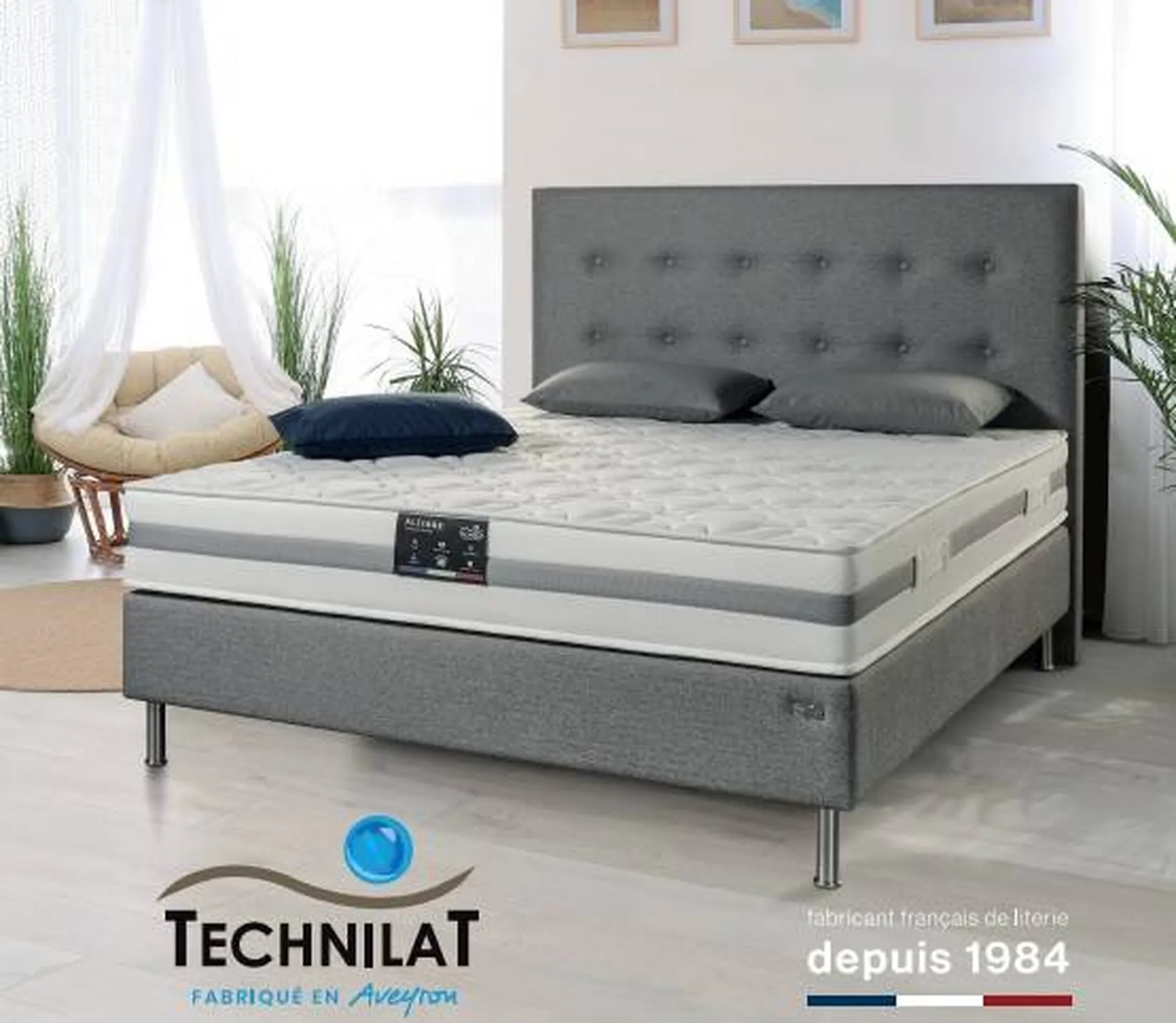 Vente d'un matelas ALLIAGE de chez TECHNILAT