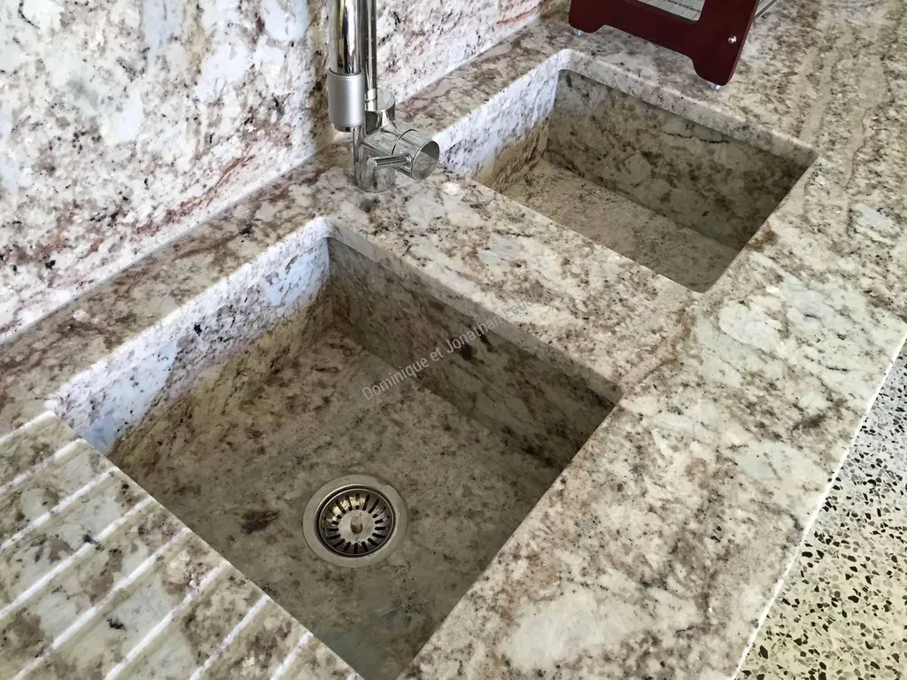 Cuisine et plans en granit