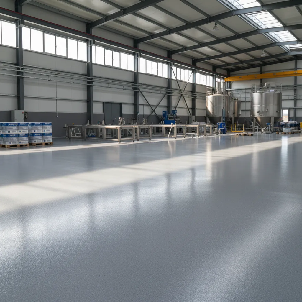 Sols industriels pour unités de production à Dijon : revêtements techniques adaptés aux usages intensifs en milieu de production manufacturière et industrielle