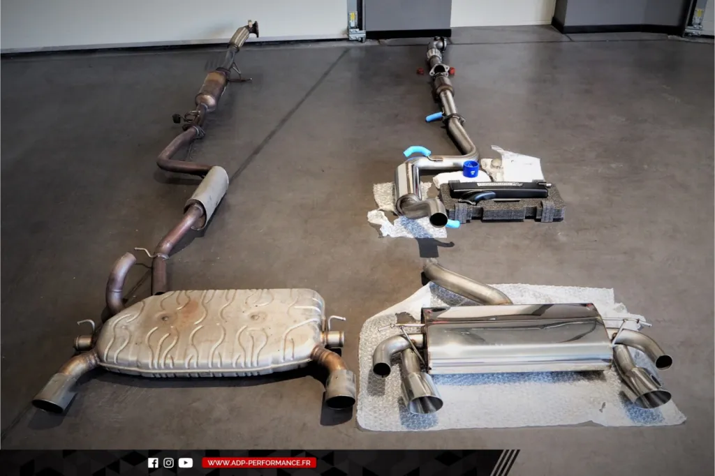 Ligne d'échappement Mountune Marseille - Ford Focus RS Mk2 2.5 T 304cv - ADP Performance