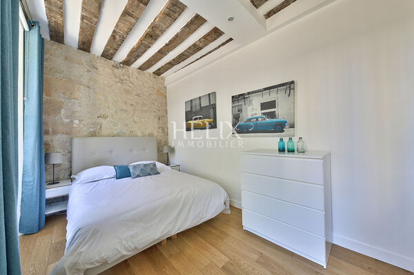 Appartement avec jardin dans le centre ville de Saint Germain en Laye