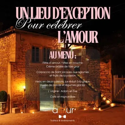 Soirée Saint Valentin au château de la Garde le 14 février