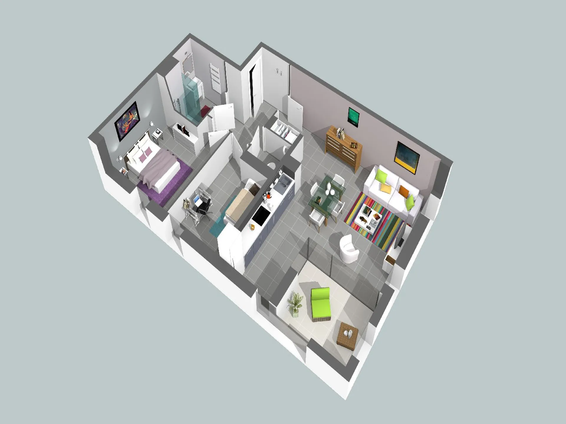 A VENDRE Appartement  3 Carnoux en Provence neuf