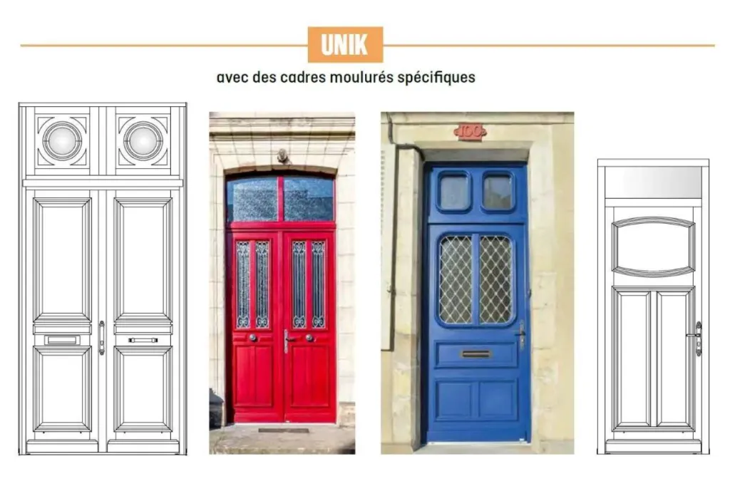 Installation de porte sur mesure Zilten